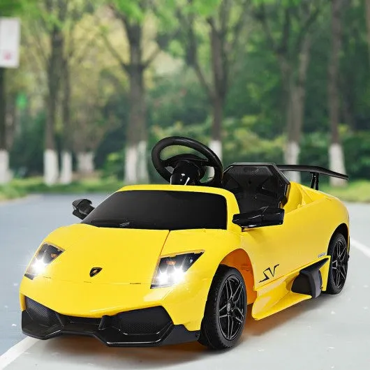 12 V Lamborghini Murciealgo Licensed Electric Kids Riding Car