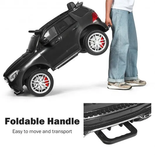 12V Mercedes Benz GLE Licensed Kids Ride On Car -Black