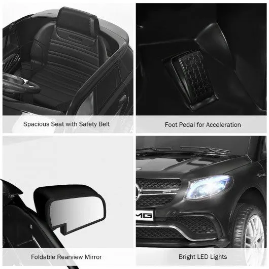 12V Mercedes Benz GLE Licensed Kids Ride On Car -Black