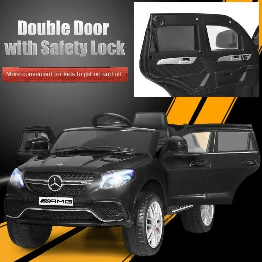 12V Mercedes Benz GLE Licensed Kids Ride On Car -Black