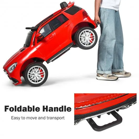 12V Mercedes Benz GLE Licensed Kids Ride On Car -Red