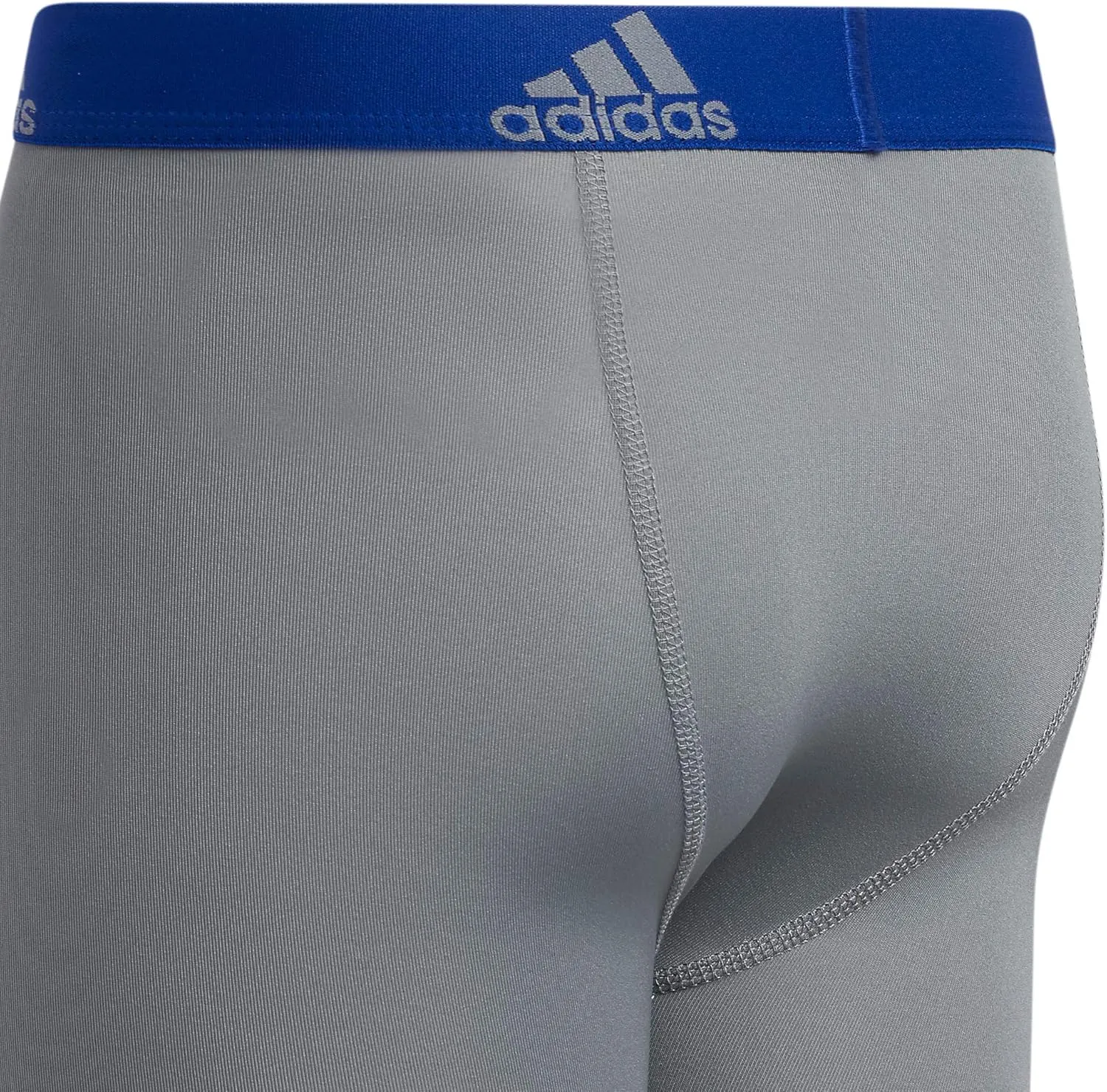 adidas Boys' Athletic Fit Microfiber Long Boxer Brief Underwear Designed for Active Sport and All Day Comfort (4 Pack)