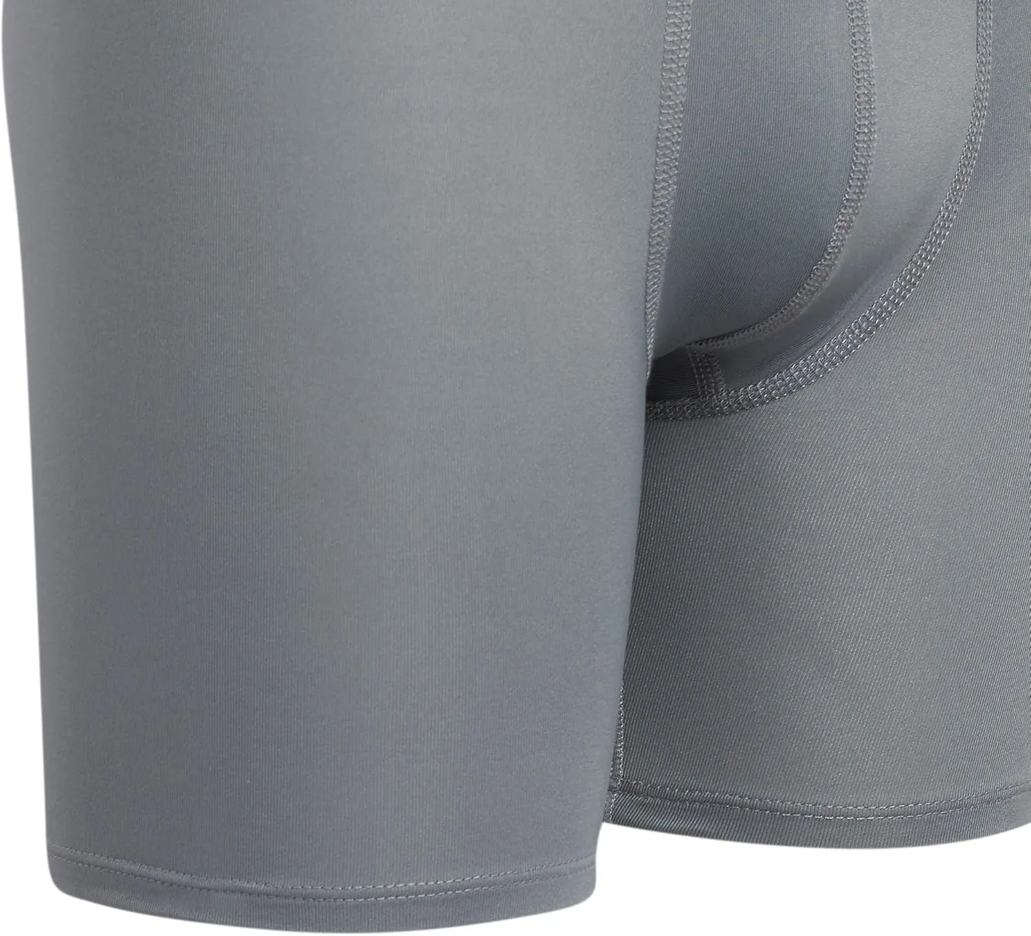 adidas Boys' Athletic Fit Microfiber Long Boxer Brief Underwear Designed for Active Sport and All Day Comfort (4 Pack)