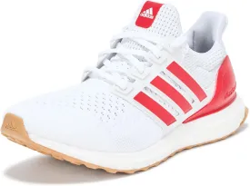 adidas Men's Ultraboost 1.0 DNA Sneaker, White/Better Scarlet/Gum, 10.5
