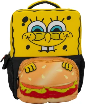 AI ACCESSORY INNOVATIONS Sponge Bob Square Pants Backpack, 3D Big Face SpongeBob Girls & Boys School Bag 16??