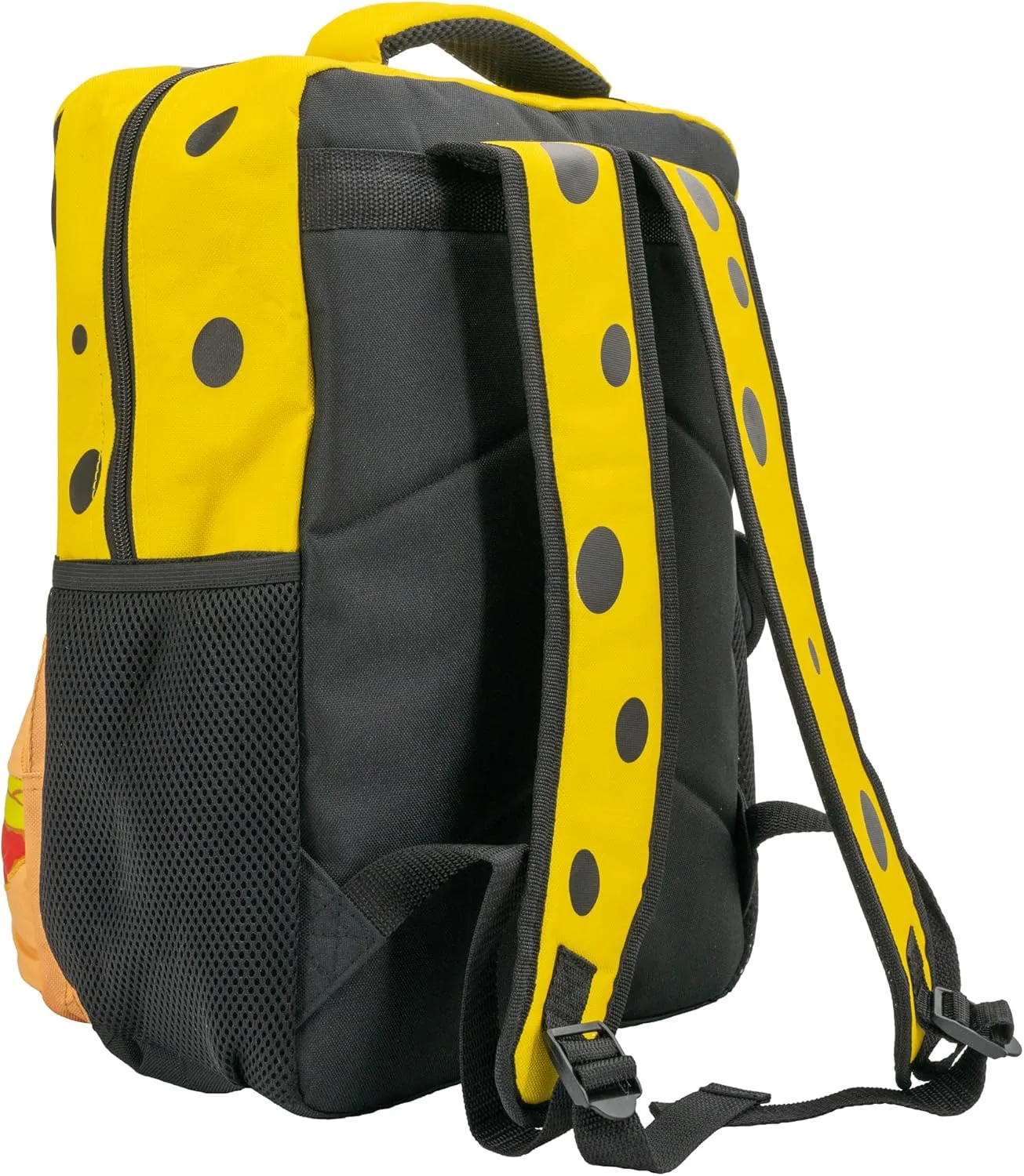 AI ACCESSORY INNOVATIONS Sponge Bob Square Pants Backpack, 3D Big Face SpongeBob Girls & Boys School Bag 16??
