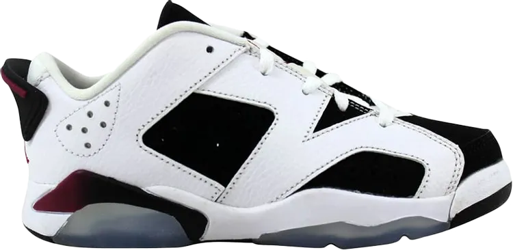 Air Jordan 6 Retro Low GP Sport Fuchsia Sneakers, Black