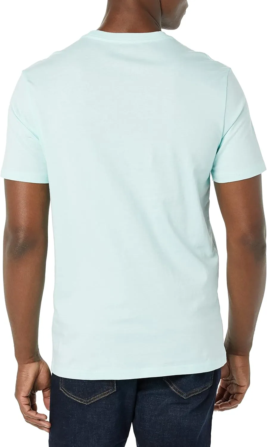 Amazon Essentials Men's Short Sleeve T-Shirts, Slim-Fit, Crewneck, Pack of 2