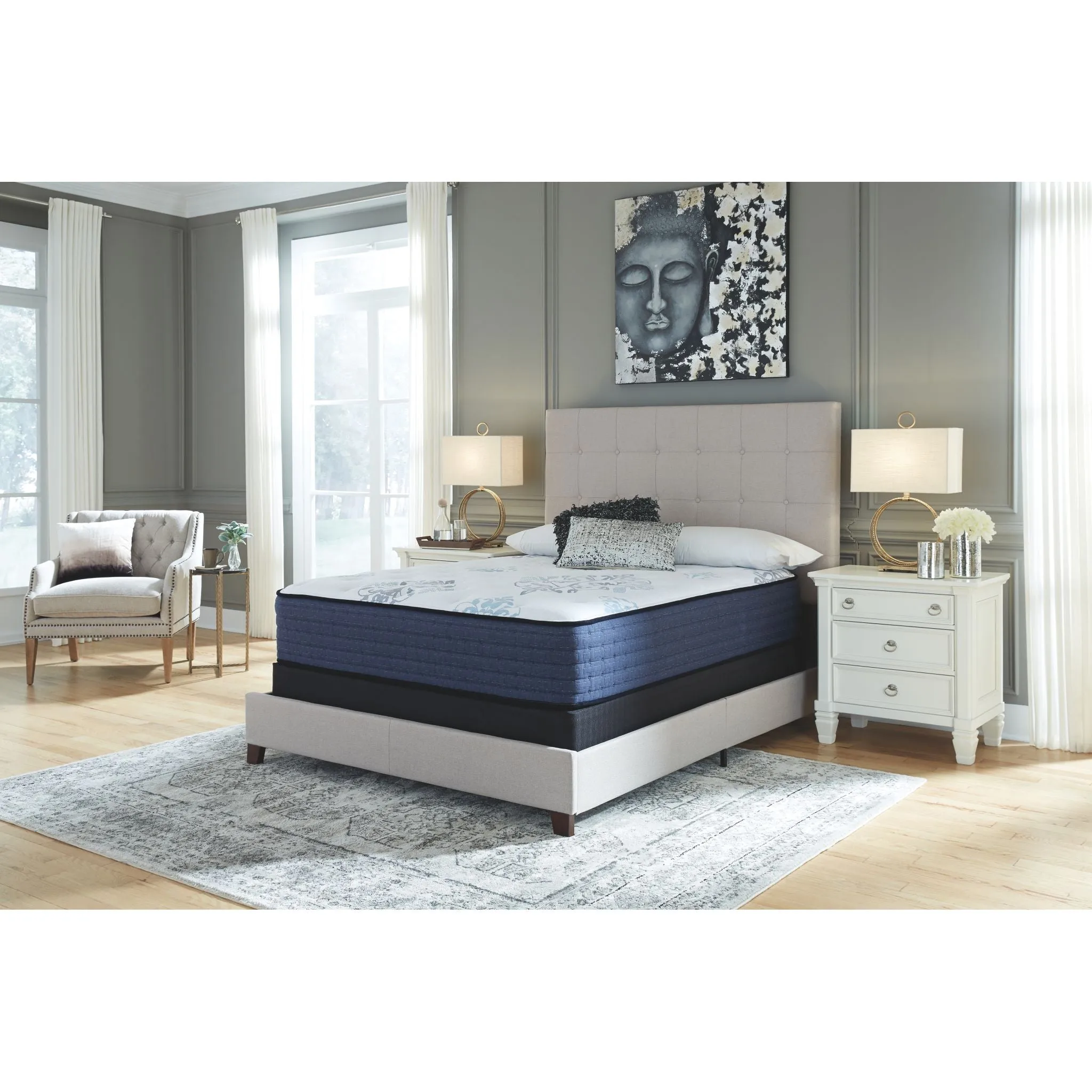Ashley Sleep Bonita Springs Innerspring 15.5 inch Mattress In A Box
