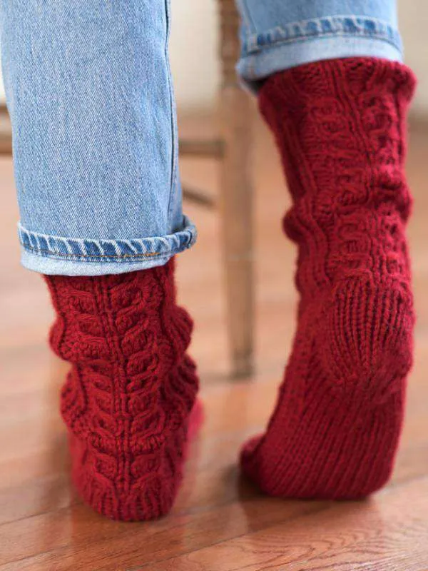 Ayla Sock Pattern by Berroco Design Team