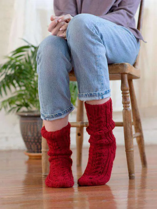 Ayla Sock Pattern by Berroco Design Team