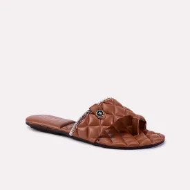 Caris Mustard Quilted Slippers 0412261