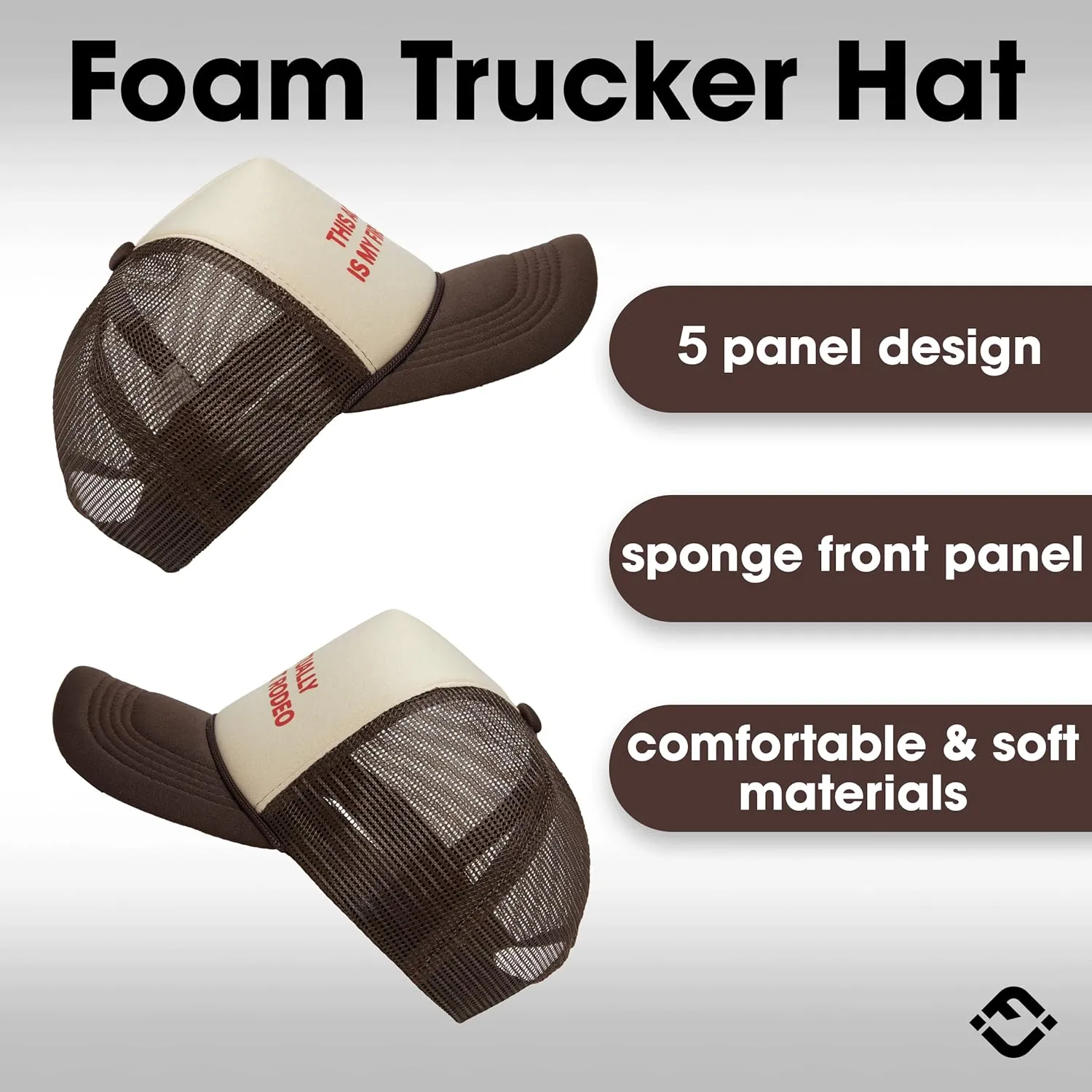Funky Junque Premium Mesh Snapback Trucker Hat - Stylish Comfort for All - Patriotic, Humor & More