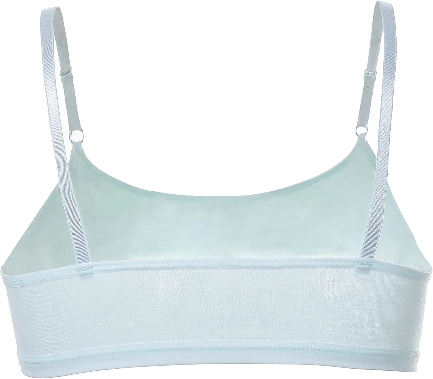 Girls Training Bra -4-8 PCS Girl Cotton Bra Crop Cami Training Bras for Girls with Adjustable Straps