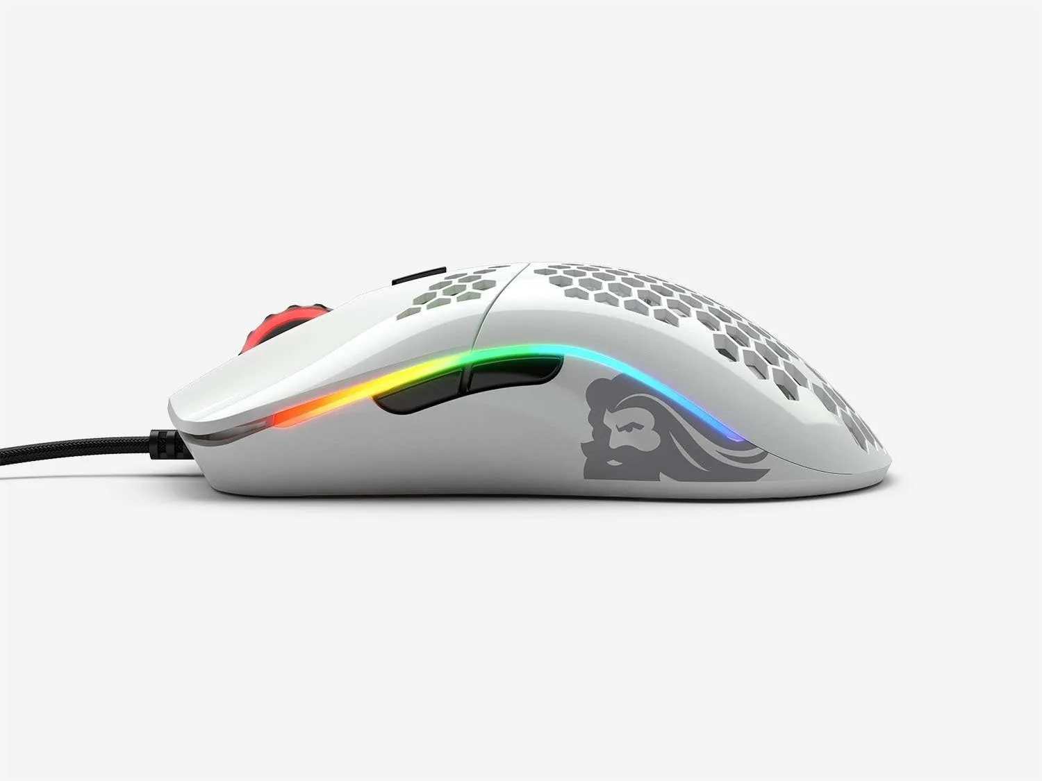 Glorious Model O Gaming Mouse, Glossy White (RENEWED)