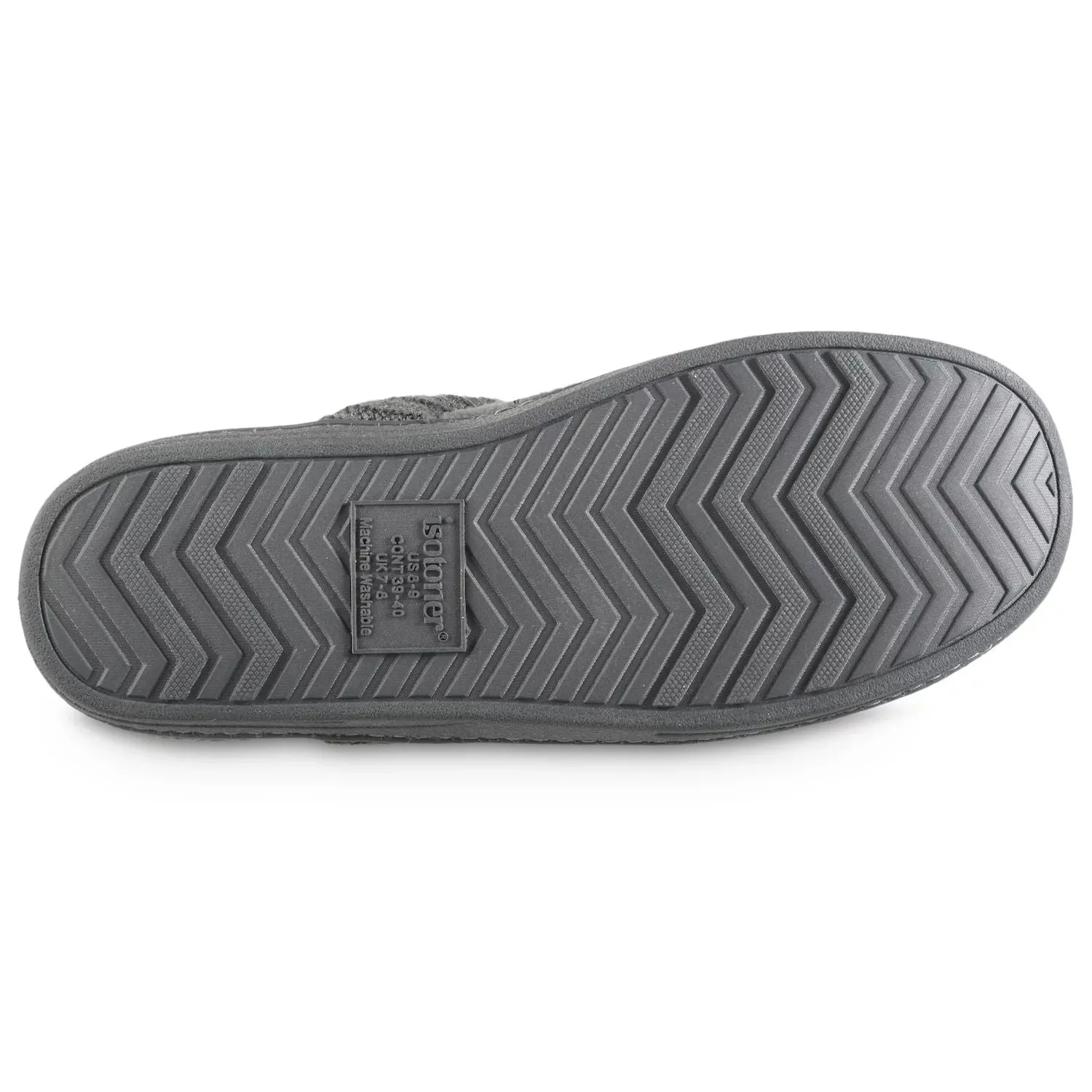 isotoner Levon Men's Quilted Clog Slippers