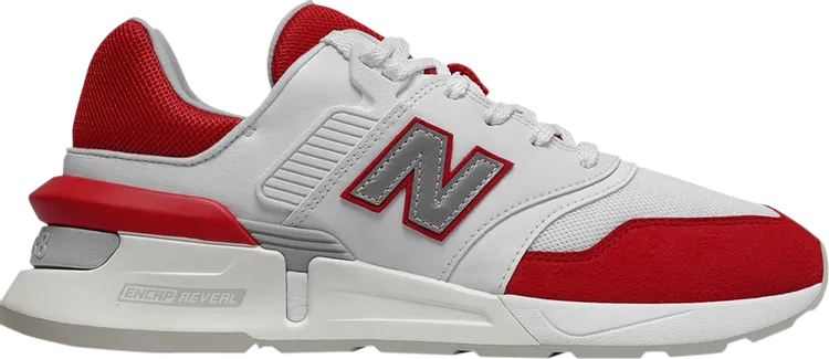 New Balance 997 Sport 'Team Red' Sneakers, White