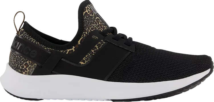 New Balance Wmns Nergize Sport 'Black Leopard' sneakers, black