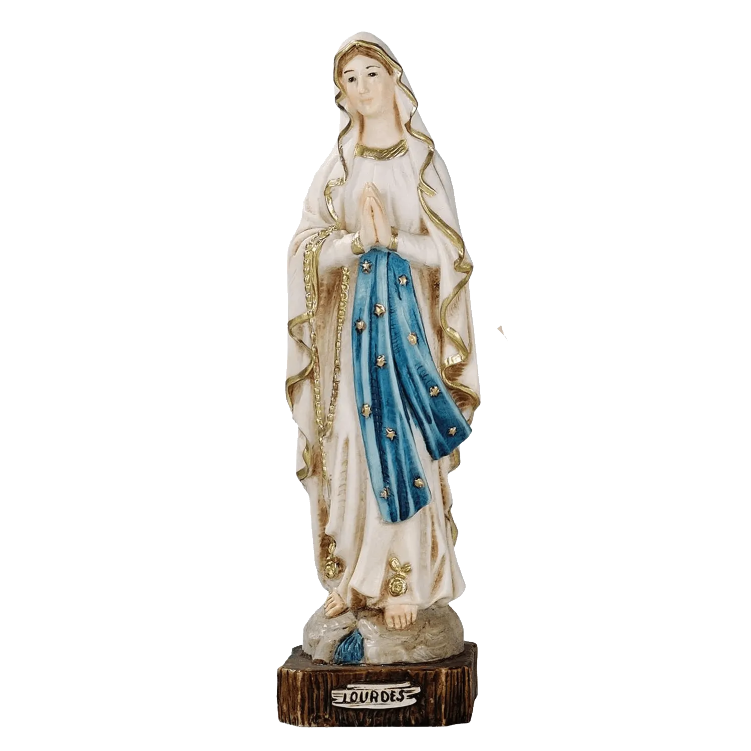 OUR LADY OF LOURDES - STATUE - RESIN