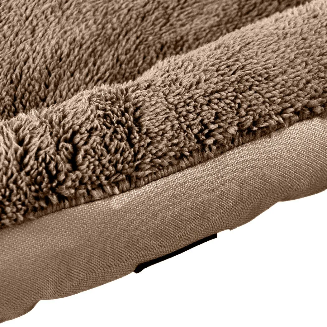 Pet Bed Mattress Dog Cat Pad Mat Cushion Soft Winter Warm X Large Cream
