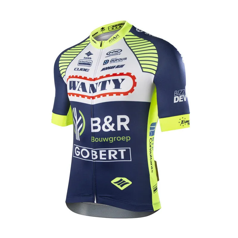 Santic Wanty Men Cycling Jersey Set Short